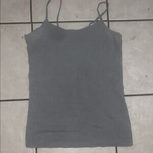 No Boundaries Gray Camisole Top